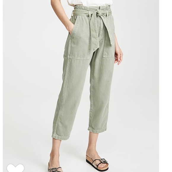 | AMO | paper bag relaxed pants. Size 27. - Picture 1 of 8